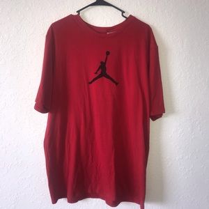 Red Jordan T-Shirt Size XXL